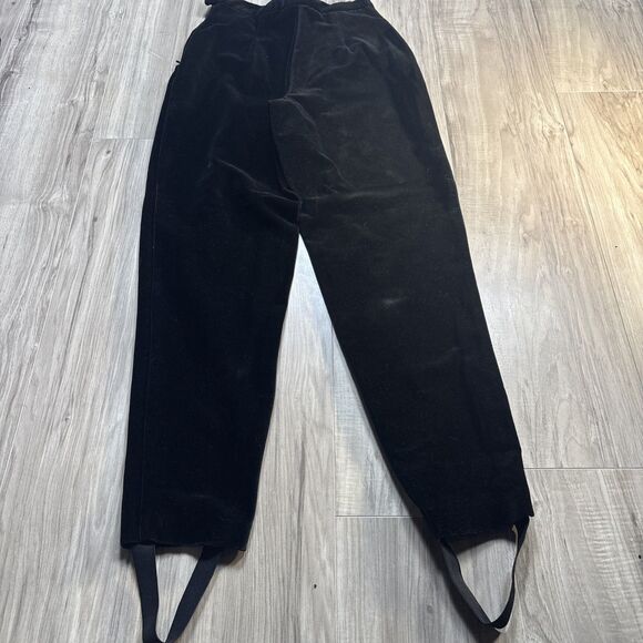 Vintage Brooks Brothers Velvet Equestrian Pants With Stirrups Size 4 - Picture 10 of 10
